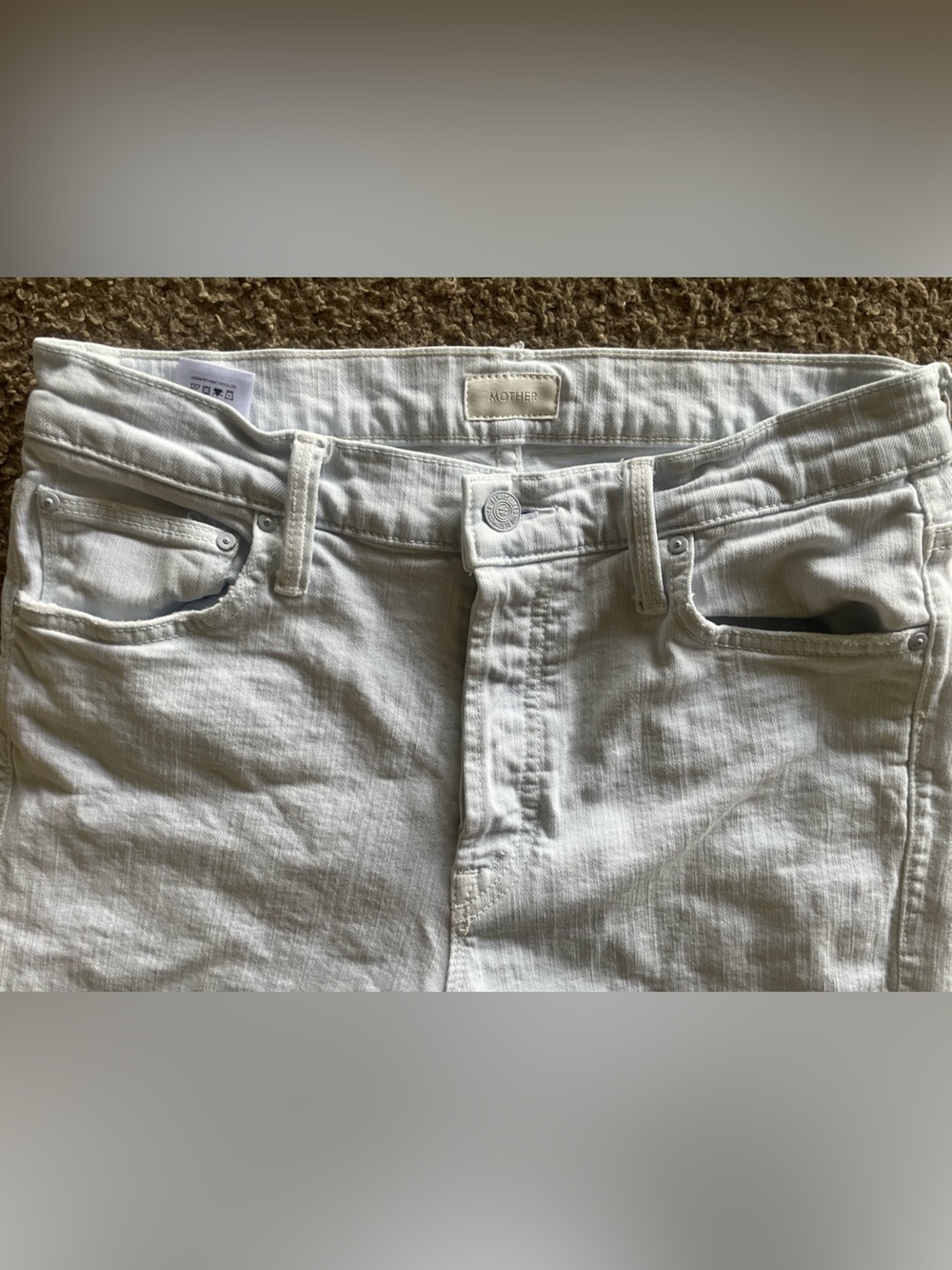 Mother jeans size 26 the scrapper cuff ankle fray - Picture 10 of 13